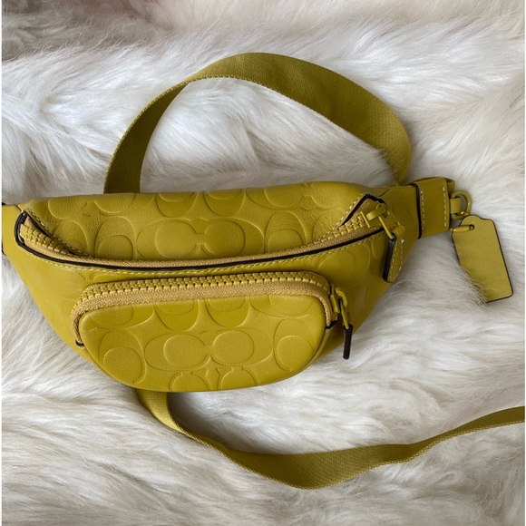 Coach Bags Coach Mini Belt Bag In Debossed Leather Poshmark